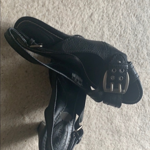Black slingback heels size 7.5 (US) Fossil - Picture 7 of 8